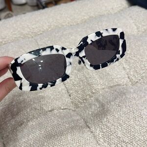 Poppy Lissiman black and white sunglasses